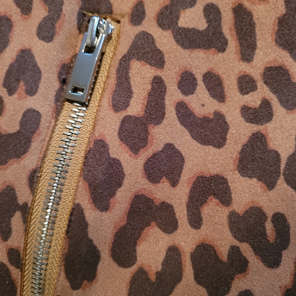 Cato's Leopard Mircosuede Jacket - Picture 7 of 12